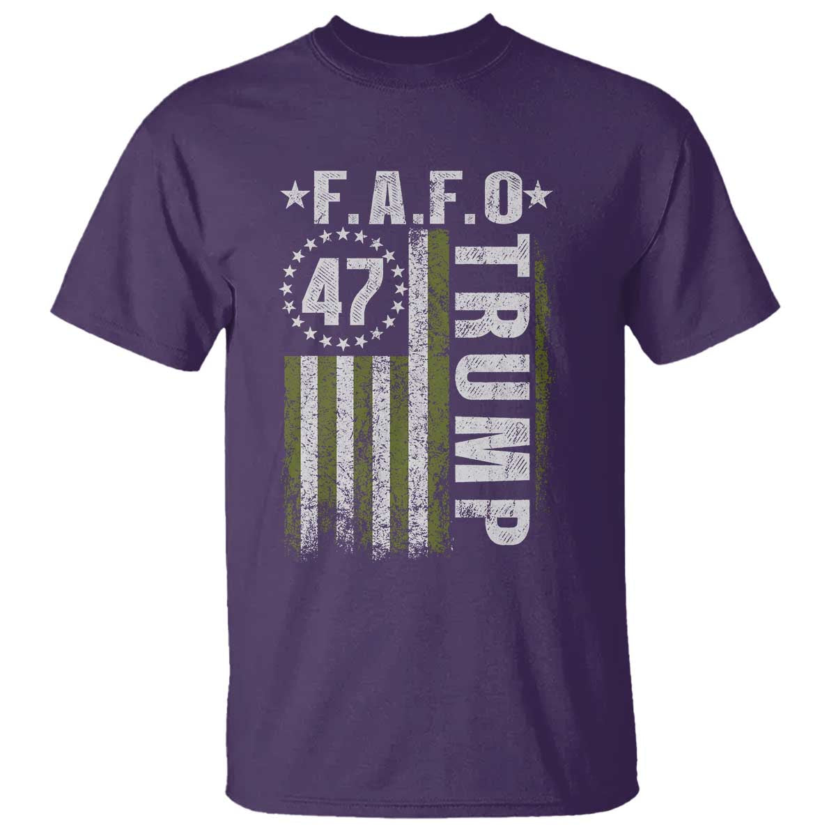 Funny Fafo T Shirt President 47 FDT American Flag