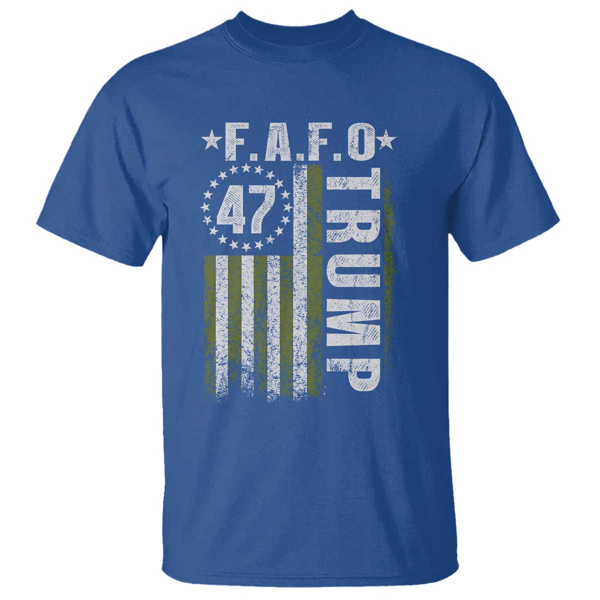 Funny Fafo T Shirt President 47 FDT American Flag