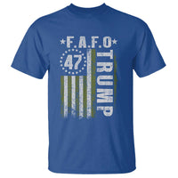 Funny Fafo T Shirt President 47 FDT American Flag