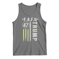 Funny Fafo Tank Top President 47 FDT American Flag