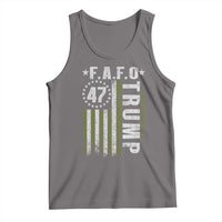 Funny Fafo Tank Top President 47 FDT American Flag