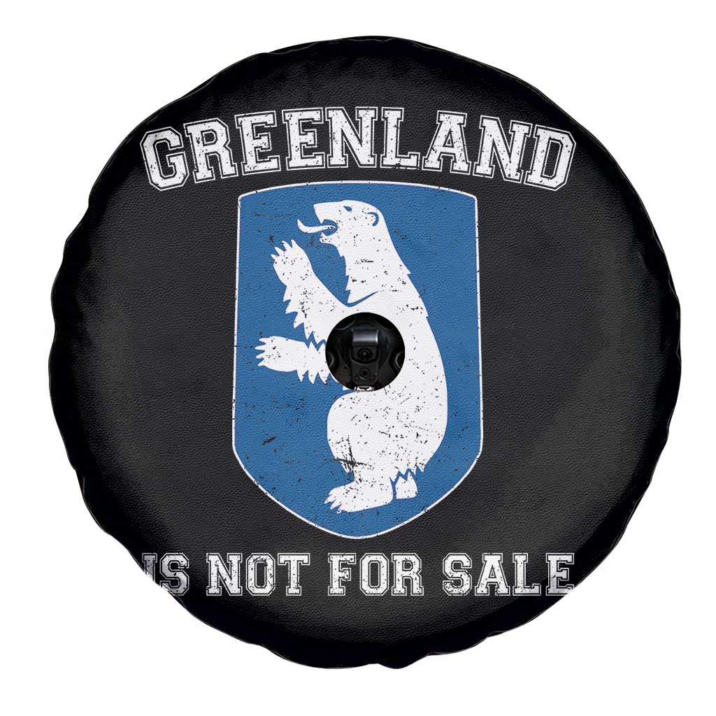 Greenland Is Not For Sale Spare Tire Cover Polar Bear Vintage Political Protest