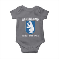 Greenland Is Not For Sale Baby Onesie Polar Bear Vintage Political Protest