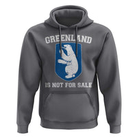Greenland Is Not For Sale Hoodie Polar Bear Vintage Political Protest