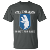 Greenland Is Not For Sale T Shirt Polar Bear Vintage Political Protest