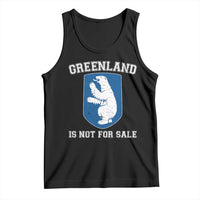 Greenland Is Not For Sale Tank Top Polar Bear Vintage Political Protest