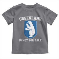 Greenland Is Not For Sale Toddler T Shirt Polar Bear Vintage Political Protest