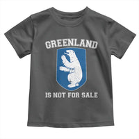 Greenland Is Not For Sale Toddler T Shirt Polar Bear Vintage Political Protest
