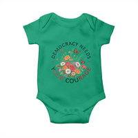 Pro Democracy Baby Onesie Human Rights Our Rage Protest Floral FDT