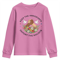 Keep The Immigrants Deport The Racist Youth Sweatshirt Floral FDT