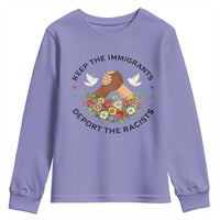 Keep The Immigrants Deport The Racist Youth Sweatshirt Floral FDT