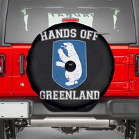 Hands Off Greenland Spare Tire Cover Polar Bear Vintage Political Protest