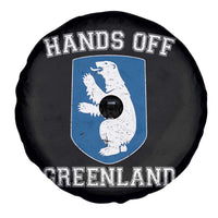 Hands Off Greenland Spare Tire Cover Polar Bear Vintage Political Protest