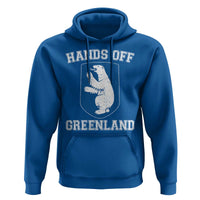 Hands Off Greenland Hoodie Polar Bear Vintage Political Protest