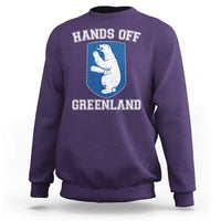 Hands Off Greenland Sweatshirt Polar Bear Vintage Political Protest