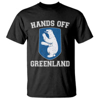 Hands Off Greenland T Shirt Polar Bear Vintage Political Protest