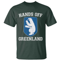 Hands Off Greenland T Shirt Polar Bear Vintage Political Protest