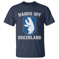 Hands Off Greenland T Shirt Polar Bear Vintage Political Protest