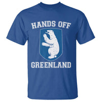 Hands Off Greenland T Shirt Polar Bear Vintage Political Protest