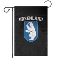 Greenland Garden Flag Polar Bear Vintage Political Protest
