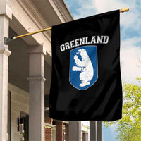 Greenland Garden Flag Polar Bear Vintage Political Protest