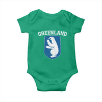 Greenland Baby Onesie Polar Bear Vintage Political Protest