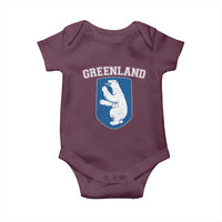 Greenland Baby Onesie Polar Bear Vintage Political Protest
