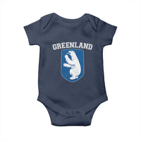 Greenland Baby Onesie Polar Bear Vintage Political Protest