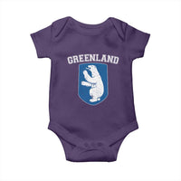 Greenland Baby Onesie Polar Bear Vintage Political Protest