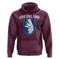 Greenland Hoodie Polar Bear Vintage Political Protest