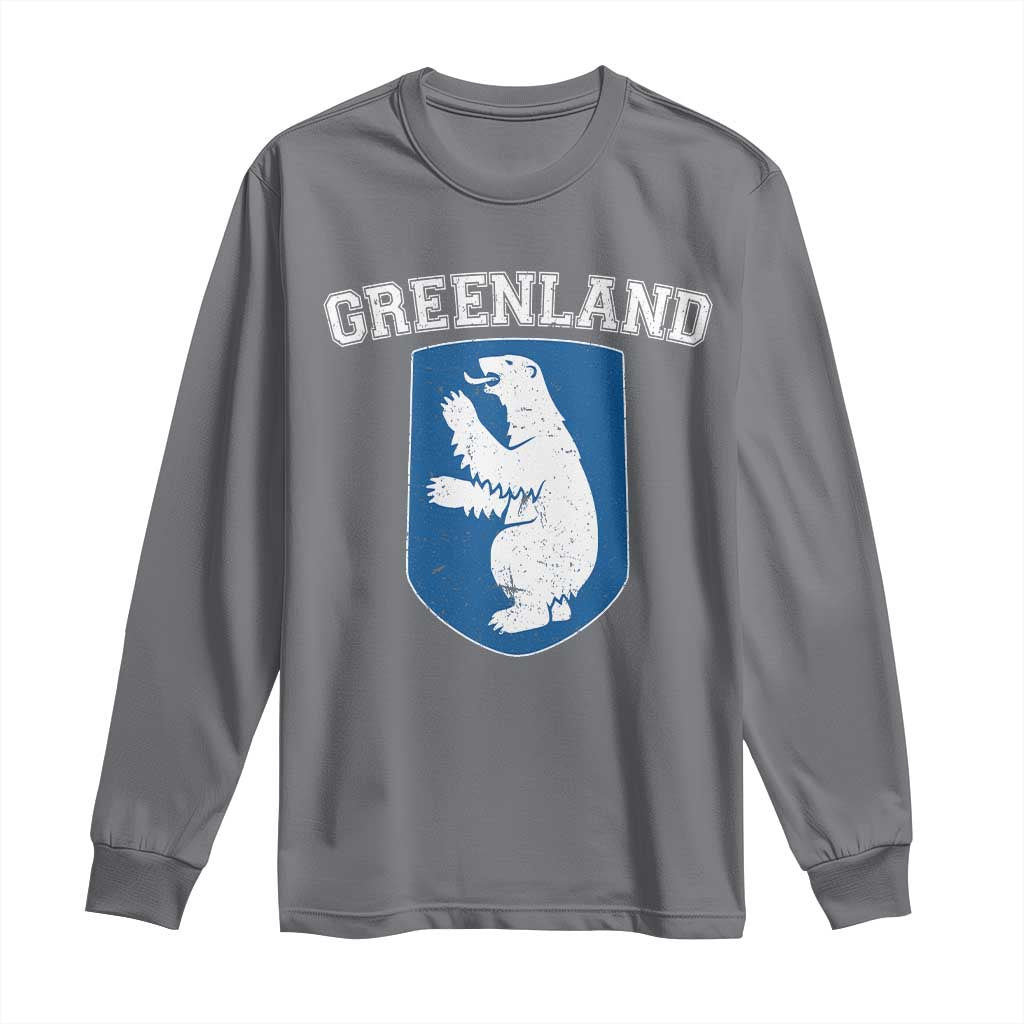 Greenland Long Sleeve Shirt Polar Bear Vintage Political Protest