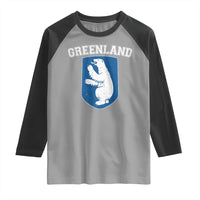 Greenland Raglan Shirt Polar Bear Vintage Political Protest