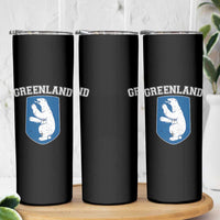 Greenland Skinny Tumbler Polar Bear Vintage Political Protest