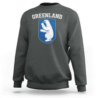 Greenland Sweatshirt Polar Bear Vintage Political Protest