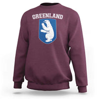Greenland Sweatshirt Polar Bear Vintage Political Protest