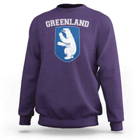 Greenland Sweatshirt Polar Bear Vintage Political Protest