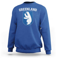 Greenland Sweatshirt Polar Bear Vintage Political Protest