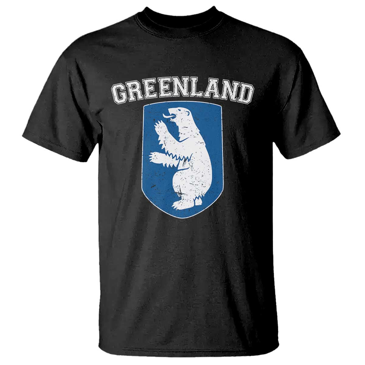 Greenland T Shirt Polar Bear Vintage Political Protest