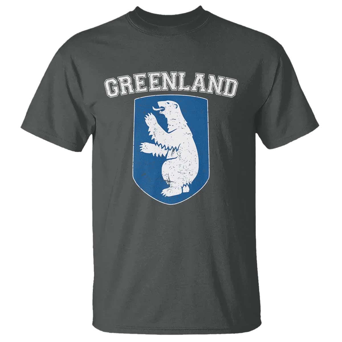 Greenland T Shirt Polar Bear Vintage Political Protest