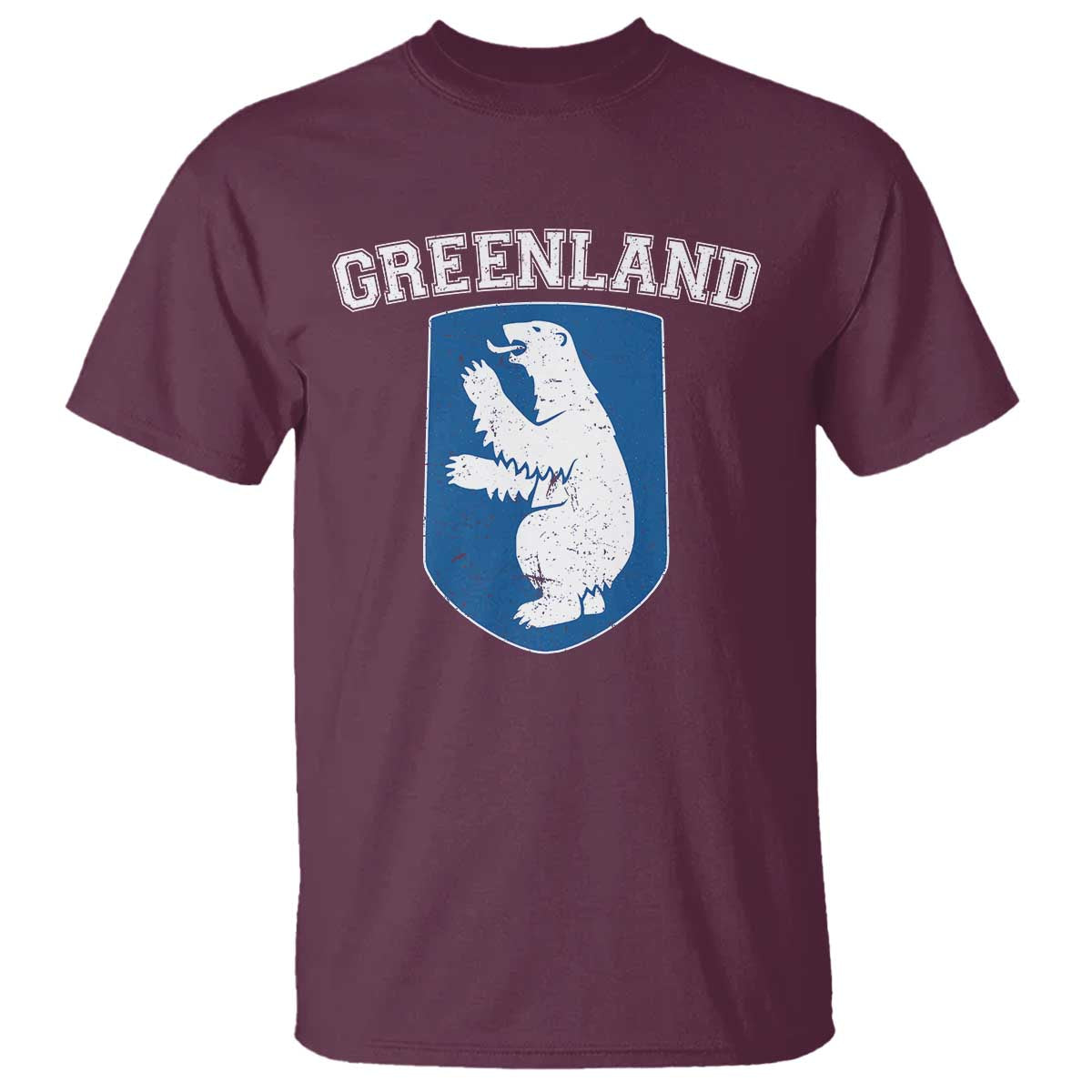 Greenland T Shirt Polar Bear Vintage Political Protest
