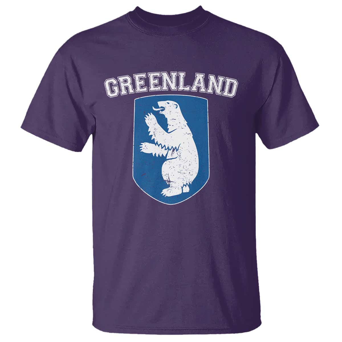 Greenland T Shirt Polar Bear Vintage Political Protest