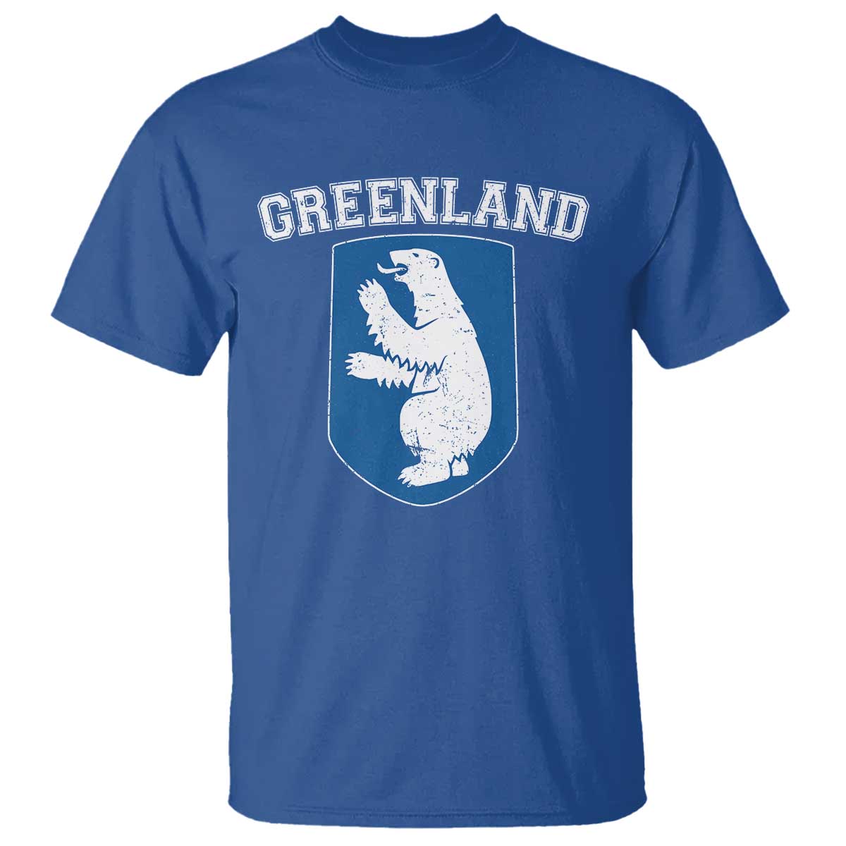 Greenland T Shirt Polar Bear Vintage Political Protest
