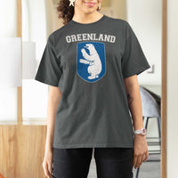 Greenland T Shirt For Women Polar Bear Vintage Political Protest