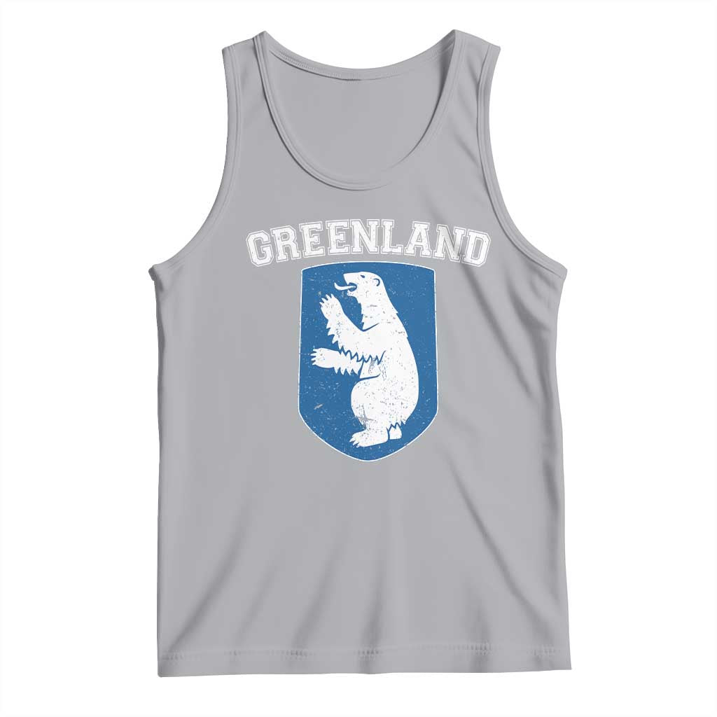 Greenland Tank Top Polar Bear Vintage Political Protest