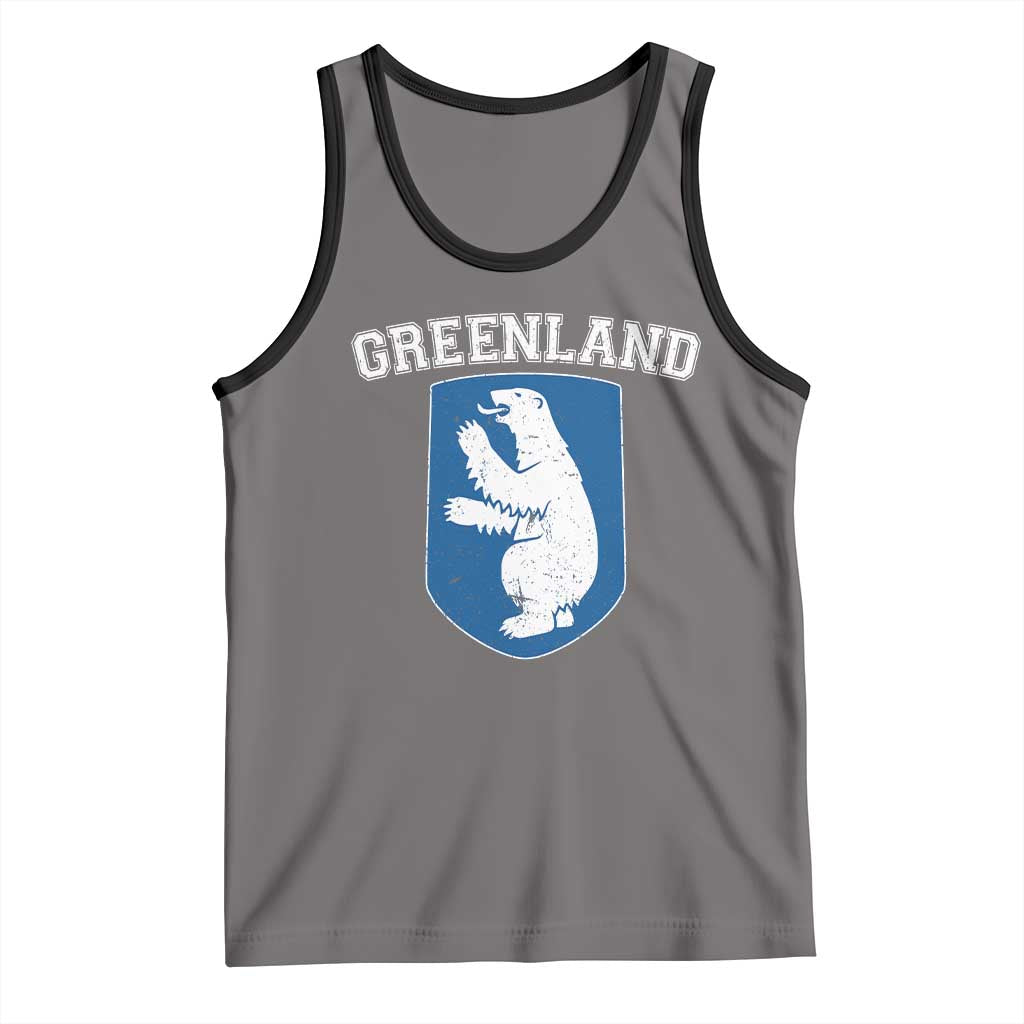 Greenland Tank Top Polar Bear Vintage Political Protest