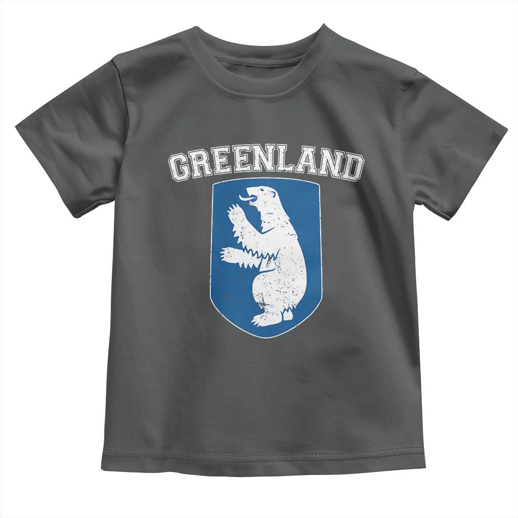 Greenland Toddler T Shirt Polar Bear Vintage Political Protest