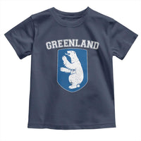 Greenland Toddler T Shirt Polar Bear Vintage Political Protest
