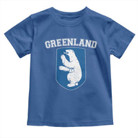 Greenland Toddler T Shirt Polar Bear Vintage Political Protest