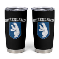 Greenland Tumbler Cup Polar Bear Vintage Political Protest