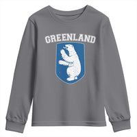 Greenland Youth Sweatshirt Polar Bear Vintage Political Protest